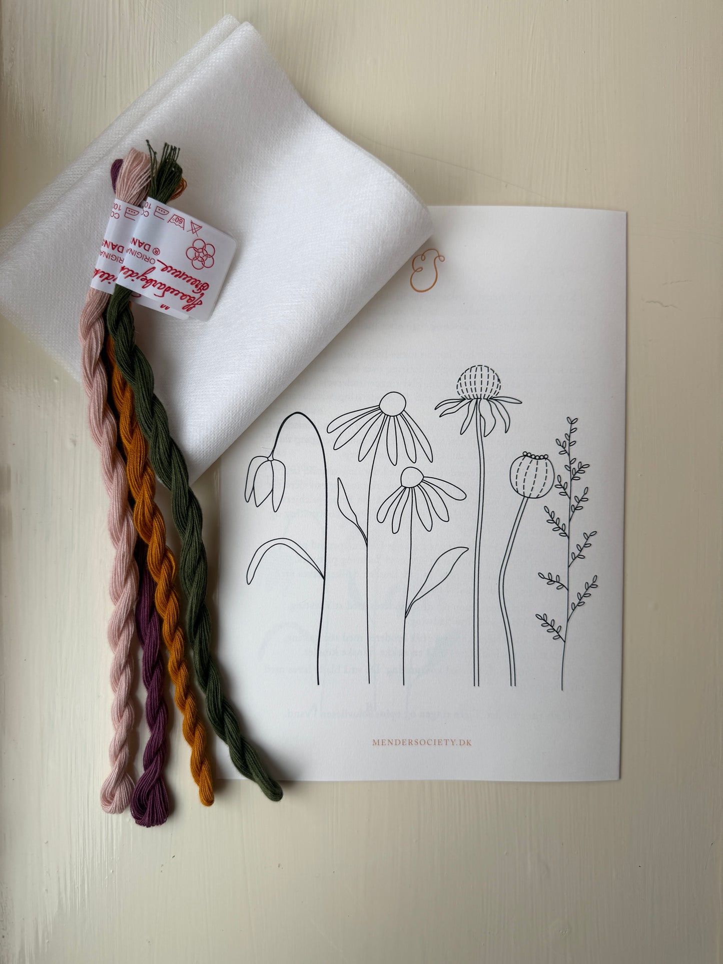 Broderikit: Efter Flor