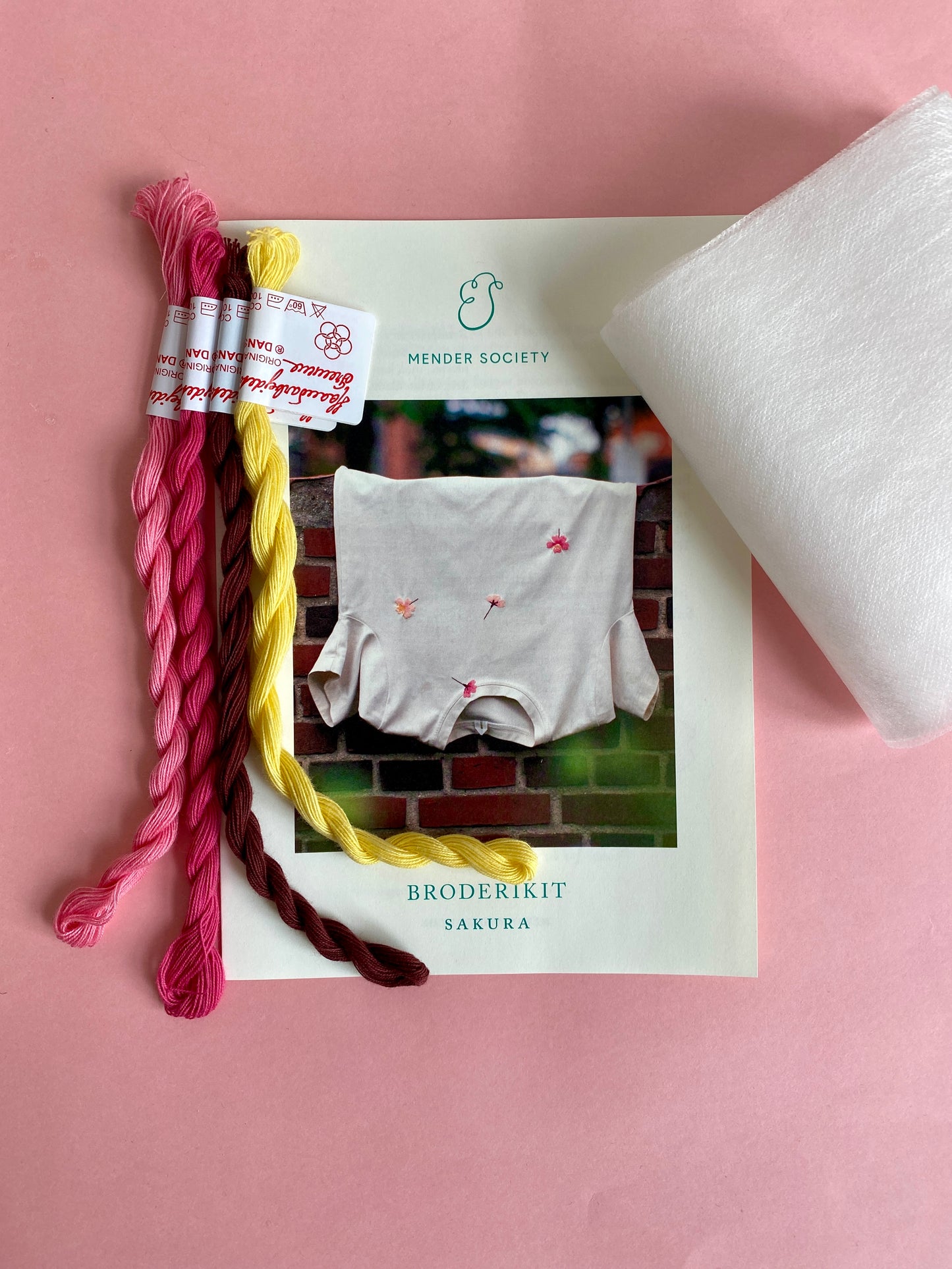 Broderikit: Sakura - Pink
