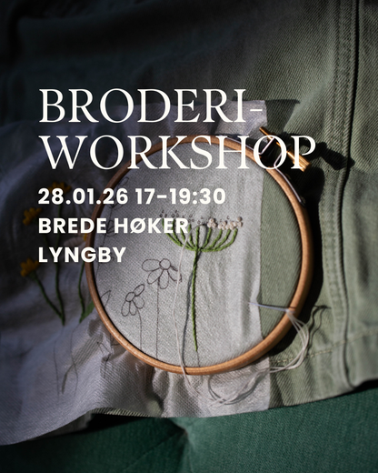 Broderiworkshop Brede Høker 28.01.26