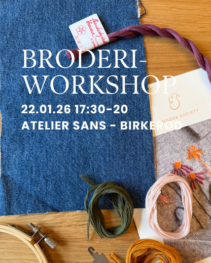 Broderi-workshop Atelier Sans 22.01.26