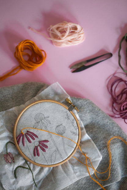 Broderikit: Efter Flor