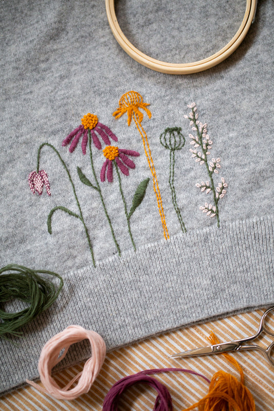 Broderikit: Efter Flor