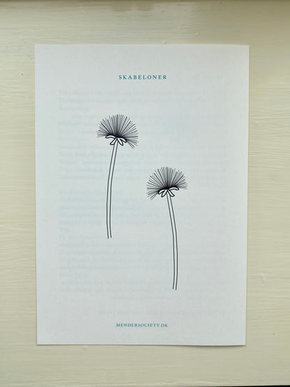 Opskrift: Kornblomst Broderi