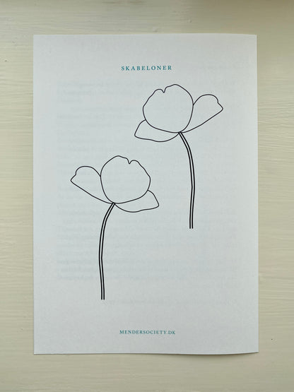 Opskrift: Valmue Broderier