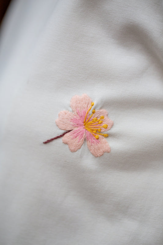 Sakura Broderikit - Sart rosa