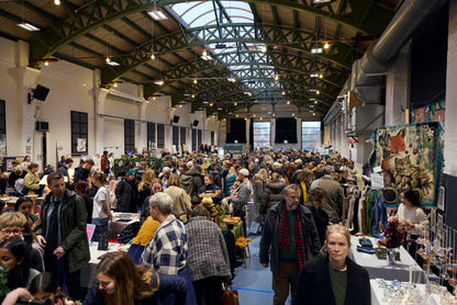 Workshop i broderi på Flid Julemarked